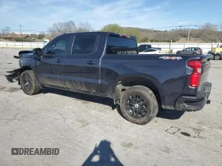 2024 Chevrolet Silverado 1500 RST with VIN 3GCPDEEK6RG198330, listed as a Copart auction lot 50710055 with 17,018 mi miles and Clean Title. Bid and sale history available at carsss.com. Image 2.