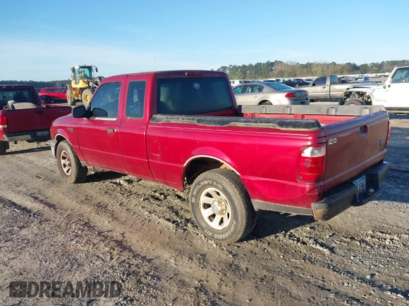 2005 Ford Ranger XL with VIN 1FTYR14U35PA95244, listed as a IAAI auction lot 41889757 with 215,817 mi miles. Bid and sale history available at carsss.com. Image 3.