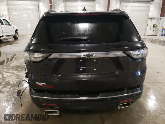 2018 Chevrolet Traverse Premier with VIN 1GNEVJKWXJJ119546, listed as a Copart auction lot 52326795 with 111,836 mi miles and Salvage Title. Bid and sale history available at carsss.com. Image 6.