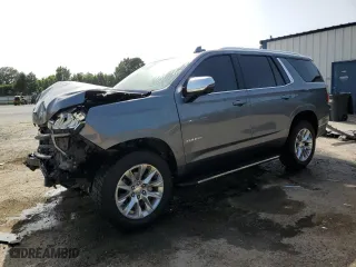 2021 Chevrolet Tahoe Premier with VIN 1GNSKSKD9MR259383, listed as a Copart auction lot 65851524 with 72,262 mi miles and Salvage Title. Bid and sale history available at carsss.com. Image 1.