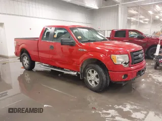 2010 Ford F-150 XL with VIN 1FTEX1EW4AKE80389, listed as a IAAI auction lot 41257745 with 214,968 mi miles. Bid and sale history available at carsss.com. Image 1.