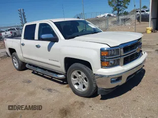 2014 Chevrolet Silverado 1500 LTZ with VIN 3GCUKSEC6EG431603, listed as a IAAI auction lot 41876132 with 99,062 mi miles. Bid and sale history available at carsss.com. Image 1.