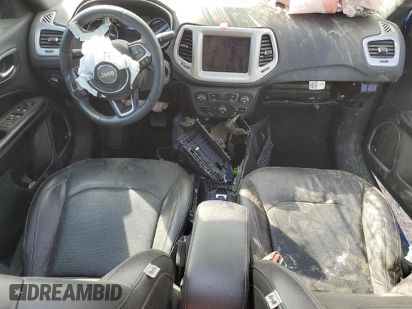 2021 Jeep Compass 80th Anniversary with VIN 3C4NJCEB4MT604223, listed as a Copart auction lot 55668035 with 87,801 mi miles and Clean title. Bid and sale history available at DreamBid. Image 8.