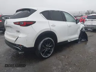 2024 Mazda CX-5 2.5 Carbon Turbo with VIN JM3KFBAY4R0521878, listed as a IAAI auction lot 41511893 with 1 mi miles. Bid and sale history available at carsss.com. Image 4.