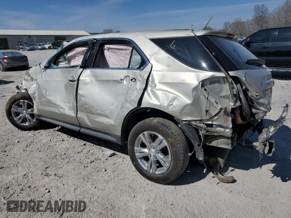 2016 Chevrolet Equinox LS with VIN 2GNALBEK1G1162551, listed as a Copart auction lot 50716525 with 0 mi miles and Salvage Title. Bid and sale history available at carsss.com. Image 2.