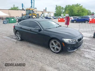 2017 BMW 4 Series 430i z VIN WBA4F7C50HG786608, wystawiony jako IAAI lot #42125231 z przebiegiem 111 665 mil mil oraz . Historia ofert i sprzedaży dostępna na DreamBid. Obrazek 1.