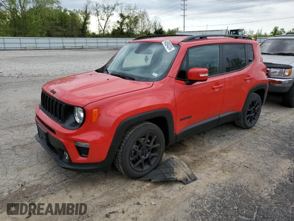 2020 Jeep Renegade Altitude with VIN ZACNJABB1LPL26831, listed as a Copart auction lot 48504324 with 30,462 mi miles and Salvage Title. Bid and sale history available at DreamBid. Image 1.