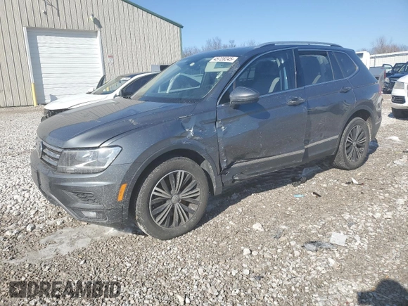 2019 Volkswagen Tiguan SE with VIN 3VV3B7AX3KM117455, listed as a Copart auction lot 45728245 with 90,472 mi miles and Salvage Title. Bid and sale history available at DreamBid. Image 1.