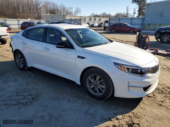 2017 Kia Optima LX 1.6T with VIN 5XXGT4L14HG171037, listed as a Copart auction lot 88340515 with 46,728 mi miles and Salvage Title. Bid and sale history available at carsss.com. Image 4.