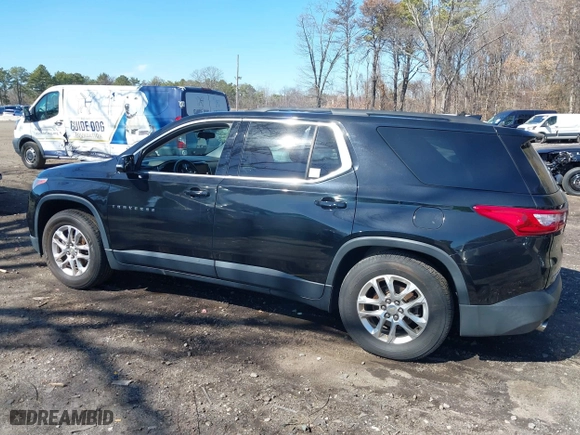 2019 Chevrolet Traverse LT Cloth with VIN 1GNEVGKW3KJ100518, listed as a IAAI auction lot 41812246 with 78,738 mi miles. Bid and sale history available at carsss.com. Image 14.