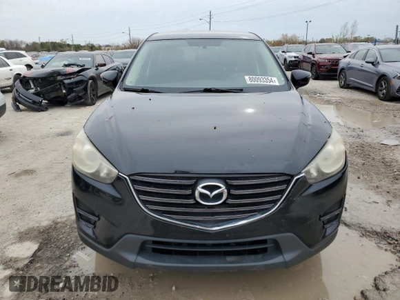 2016 Mazda CX-5 Sport with VIN JM3KE2BE7G0690233, listed as a Copart auction lot 80093354 with 117,234 mi miles and Salvage Title. Bid and sale history available at carsss.com. Image 5.