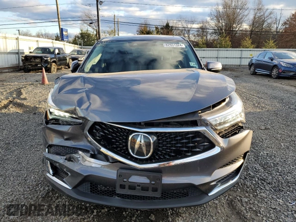 2021 Acura RDX w/Technology Package with VIN 5J8TC2H5XML031732, listed as a Copart auction lot 82931324 with 21,656 mi miles and Salvage Title. Bid and sale history available at carsss.com. Image 5.