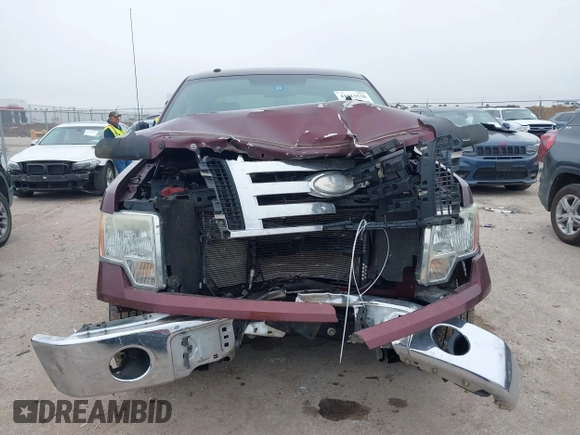 2009 Ford F-150 XL with VIN 1FTPW12V79KC62854, listed as a IAAI auction lot 41513528 with 252,813 mi miles. Bid and sale history available at carsss.com. Image 12.
