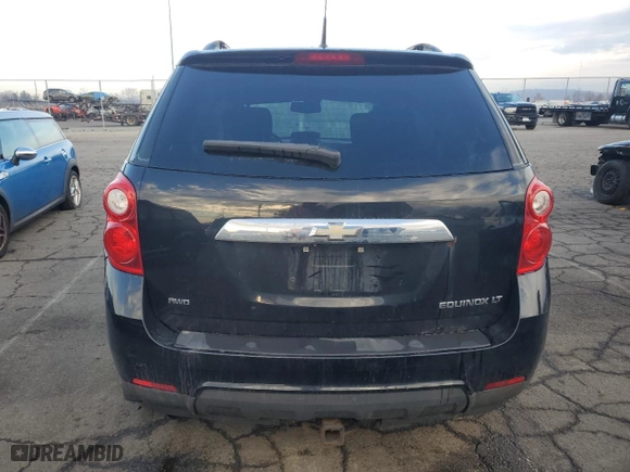 2011 Chevrolet Equinox LT w/1LT with VIN 2CNFLEEC5B6439766, listed as a Copart auction lot 51243725 with 186,492 mi miles and Salvage Title. Bid and sale history available at carsss.com. Image 6.