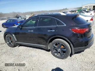 2013 Infiniti FX with VIN JN8CS1MU5DM142289, listed as a Copart auction lot 47363945 with Not provided miles and Salvage title. Bid and sale history available at DreamBid. Image 2.