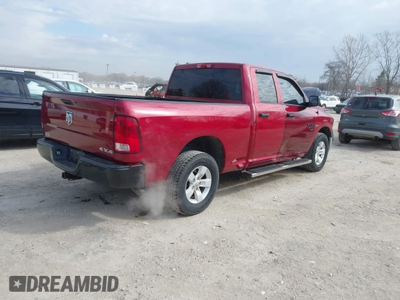 2014 Ram 1500 Tradesman with VIN 1C6RR7FG2ES305741, listed as a IAAI auction lot 41894725 with 232,482 mi miles. Bid and sale history available at carsss.com. Image 4.