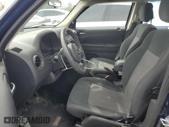 2013 Jeep Patriot Sport with VIN 1C4NJRBBXDD101003, listed as a Copart auction lot 50537555 with 130,940 mi miles and Salvage Title. Bid and sale history available at DreamBid. Image 7.