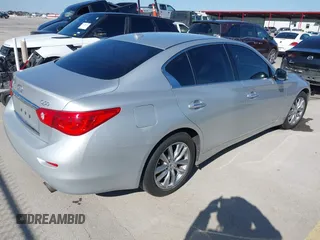 2017 Infiniti Q50 Premium with VIN JN1EV7AP2HM737039, listed as a IAAI auction lot 41637808 with 120,217 mi miles and . Bid and sale history available at DreamBid. Image 4.