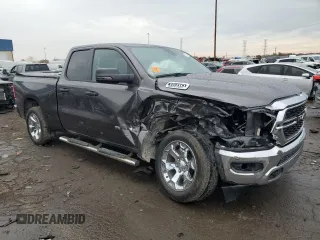 2023 Ram 1500 Big Horn with VIN 1C6SRFBT3PN578011, listed as a Copart auction lot 78027434 with 20,433 mi miles and Salvage Title. Bid and sale history available at carsss.com. Image 4.