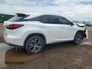 2020 Lexus RX 450h with VIN 2T2HGMDA0LC047964, listed as a Copart auction lot 58423355 with 26,140 mi miles and Salvage title. Bid and sale history available at DreamBid. Image 3.