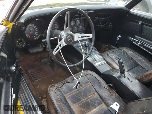 1972 Chevrolet Corvette with VIN 1Z37K2S521218, listed as a Copart auction lot 84444904 with 71,326 mi miles and Salvage title. Bid and sale history available at DreamBid. Image 8.