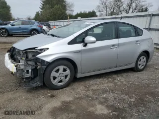 2011 Toyota Prius I with VIN JTDKN3DU5B1446618, listed as a Copart auction lot 51013525 with 179,001 mi miles and Salvage Title. Bid and sale history available at carsss.com. Image 1.