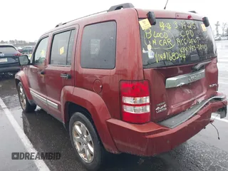 2008 Jeep Liberty Limited with VIN 1J8GN58K48W168244, listed as a IAAI auction lot 41975790 with 121,139 mi miles and . Bid and sale history available at DreamBid. Image 3.