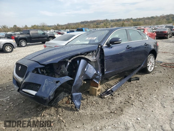 2017 Jaguar XF 35t Prestige with VIN SAJBK4BV5HCY40838, listed as a Copart auction lot 78018694 with 91,224 mi miles and Salvage Title. Bid and sale history available at carsss.com. Image 1.