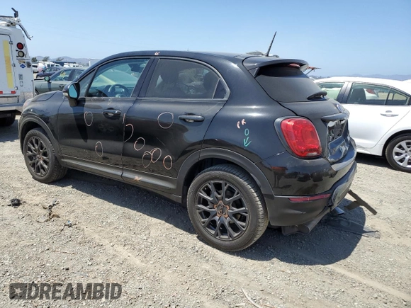 2018 FIAT 500X Trekking z VIN ZFBCFYCB9JP642560, wystawiony jako Copart lot #59394735 z przebiegiem 48 096 mil mil oraz Szkoda całkowita • Salvage title. Historia ofert i sprzedaży dostępna na DreamBid. Obrazek 2.