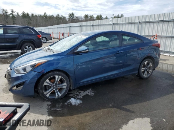 2014 Hyundai Elantra z VIN KMHDH6AH4EU028610, wystawiony jako Copart lot #50324635 z przebiegiem 92 080 mil mil oraz Szkody całkowita. Historia ofert i sprzedaży dostępna na DreamBid. Obrazek 1.