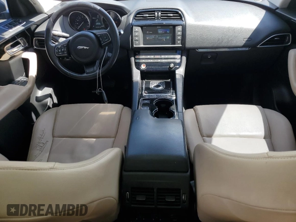 2017 Jaguar F-Pace 20d Premium with VIN SADCJ2BN2HA084928, listed as a Copart auction lot 51439805 with 105,047 mi miles and Clean Title. Bid and sale history available at DreamBid. Image 8.
