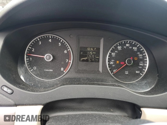 2013 Volkswagen Jetta SE with VIN 3VWDP7AJ8DM431330, listed as a Copart auction lot 56738795 with 114,151 mi miles and Salvage title. Bid and sale history available at DreamBid. Image 9.