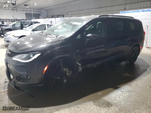 2018 Chrysler Pacifica Touring L with VIN 2C4RC1BG8JR357447, listed as a Copart auction lot 86329274 with 76,412 mi miles and Salvage Title. Bid and sale history available at carsss.com. Image 1.
