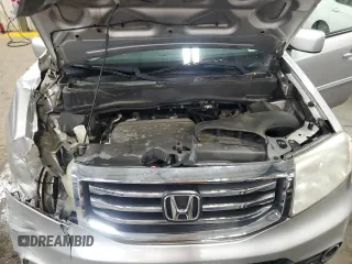 2012 Honda Pilot EX with VIN 5FNYF4H48CB023631, listed as a Copart auction lot 54163905 with 207,369 mi miles and Salvage Title. Bid and sale history available at DreamBid. Image 12.