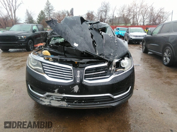 2016 Lincoln MKX Reserve with VIN 2LMTJ8LR2GBL35403, listed as a IAAI auction lot 41941607 with 0 mi miles. Bid and sale history available at carsss.com. Image 12.