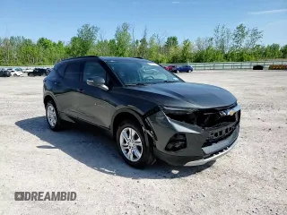 2020 Chevrolet Blazer LT with VIN 3GNKBCRSXLS675917, listed as a Copart auction lot 58688545 with 65,415 mi miles and Salvage title. Bid and sale history available at DreamBid. Image 14.