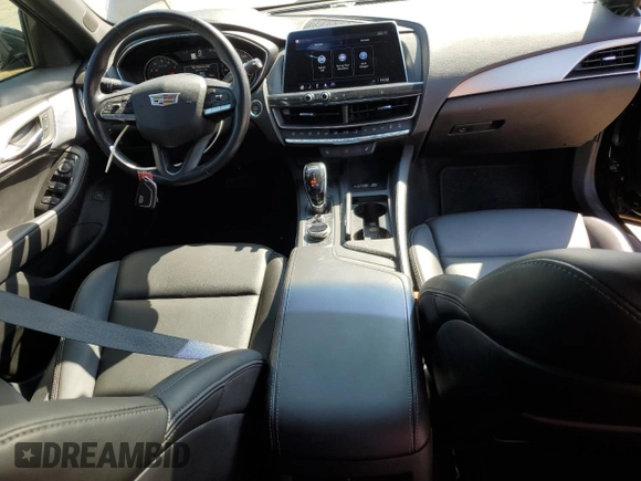 2021 Cadillac CT5 Luxury with VIN 1G6DW5RK2M0117864, listed as a Copart auction lot 71296614 with 50,185 mi miles and Salvage title. Bid and sale history available at DreamBid. Image 8.
