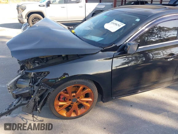 2016 Acura ILX w/Premium Pkg with VIN 19UDE2F71GA007368, listed as a IAAI auction lot 41458291 with 1 mi miles. Bid and sale history available at carsss.com. Image 18.