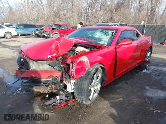 2013 Chevrolet Camaro LT with VIN 2G1FC1E32D9181648, listed as a IAAI auction lot 41677680 with 132,237 mi miles and . Bid and sale history available at DreamBid. Image 17.