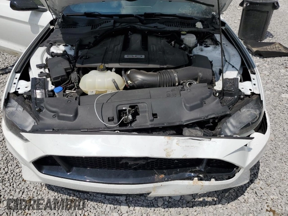 2022 Ford Mustang GT with VIN 1FA6P8CF3N5141701, listed as a Copart auction lot 58627475 with 45,348 mi miles and Salvage title. Bid and sale history available at DreamBid. Image 11.