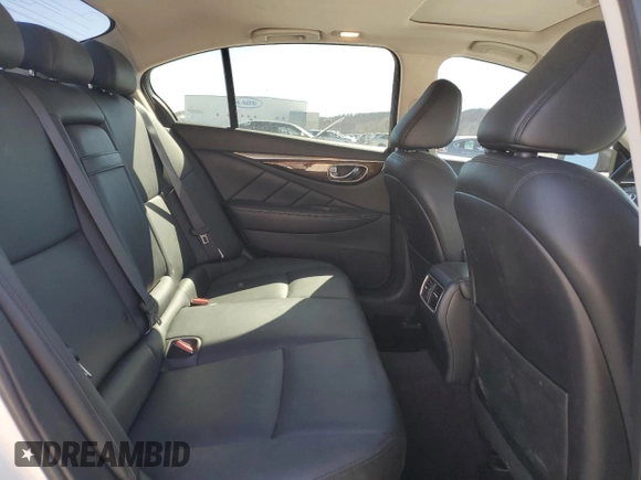 2019 Infiniti Q50 Luxe with VIN JN1EV7ARXKM558286, listed as a Copart auction lot 47453495 with 95,086 mi miles and Salvage Title. Bid and sale history available at carsss.com. Image 11.