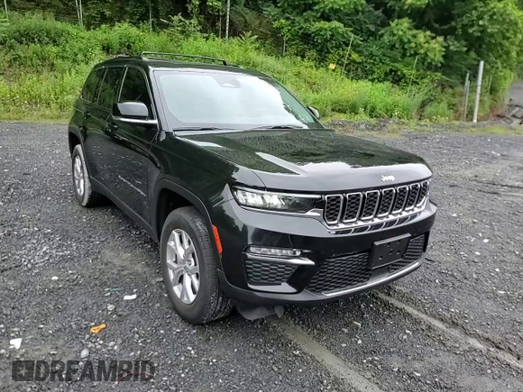 2022 Jeep Grand Cherokee Limited z VIN 1C4RJHBG7N8599324, wystawiony jako Copart lot #61001165 z przebiegiem 32 331 mil mil oraz Szkoda całkowita • Salvage title. Historia ofert i sprzedaży dostępna na DreamBid. Obrazek 14.