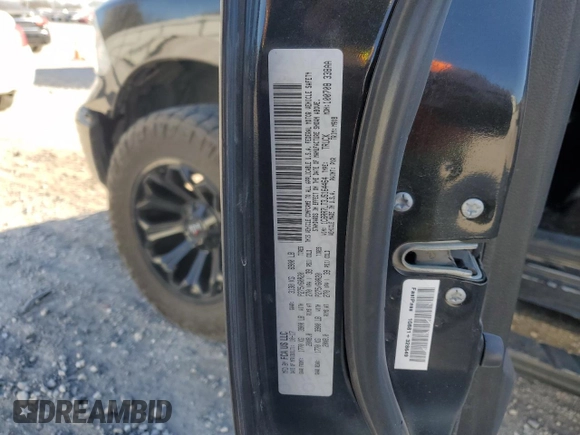 2018 Ram 1500 Big Horn with VIN 1C6RR7LT3JS164464, listed as a Copart auction lot 49273195 with 128,019 mi miles and Salvage Title. Bid and sale history available at carsss.com. Image 14.