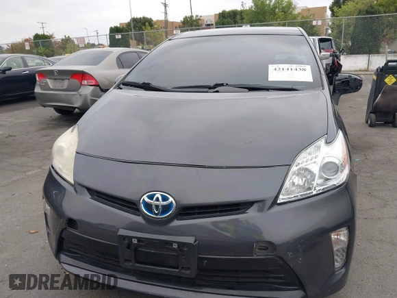 2013 Toyota Prius One with VIN JTDKN3DU9D1630396, listed as a IAAI auction lot 42141438 with 96,295 mi miles. Bid and sale history available at carsss.com. Image 12.