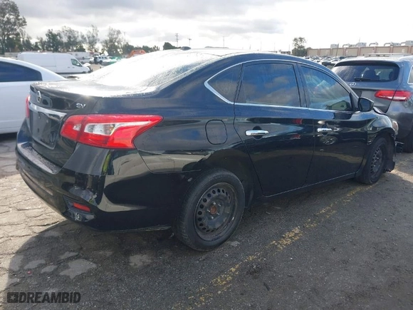 2017 Nissan Sentra SV with VIN 3N1AB7AP7HY400368, listed as a IAAI auction lot 41732981 with 110,282 mi miles. Bid and sale history available at carsss.com. Image 4.
