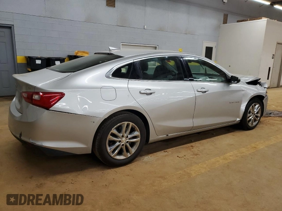 2016 Chevrolet Malibu LT with VIN 1G1ZE5ST0GF302031, listed as a Copart auction lot 48154965 with 0 mi miles and Salvage Title. Bid and sale history available at carsss.com. Image 3.