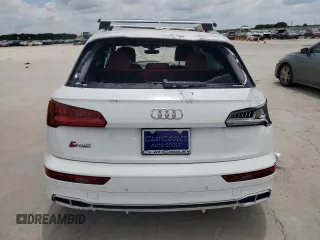 2018 Audi SQ5 Premium Plus with VIN WA1A4AFY9J2086730, listed as a Copart auction lot 57340094 with Not Provided miles and Non Repairable. Bid and sale history available at DreamBid. Image 6.