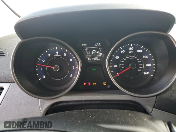2016 Hyundai Elantra SE with VIN 5NPDH4AE9GH680845, listed as a Copart auction lot 64576225 with 164,485 mi miles and Clean title. Bid and sale history available at DreamBid. Image 9.