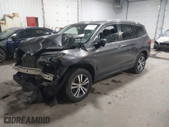 2017 Honda Pilot EX-L with VIN 5FNYF6H51HB080796, listed as a IAAI auction lot 40702843 with Not Provided miles and . Bid and sale history available at DreamBid. Image 17.