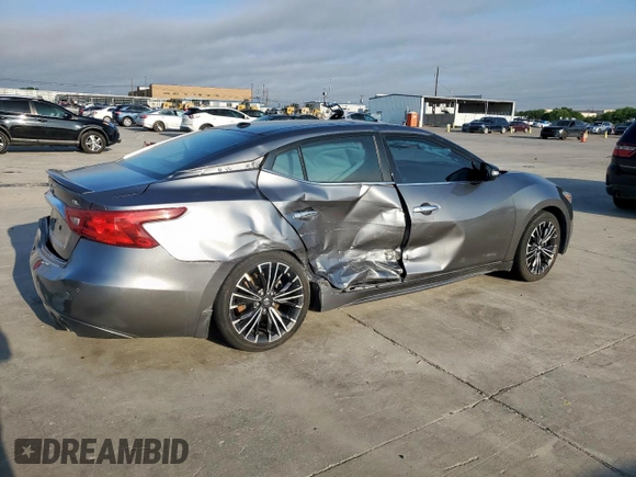 2016 Nissan Maxima SR with VIN 1N4AA6AP5GC408041, listed as a Copart auction lot 53851375 with 176,959 mi miles and Salvage title. Bid and sale history available at DreamBid. Image 3.